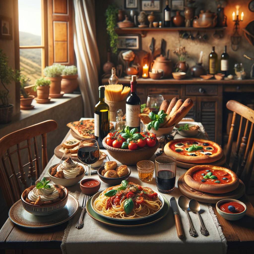 włoskie jedzenie, Jamie Oliwier,Jame's Italie, winnica,prostota,świeżość,włoska kuchnia,