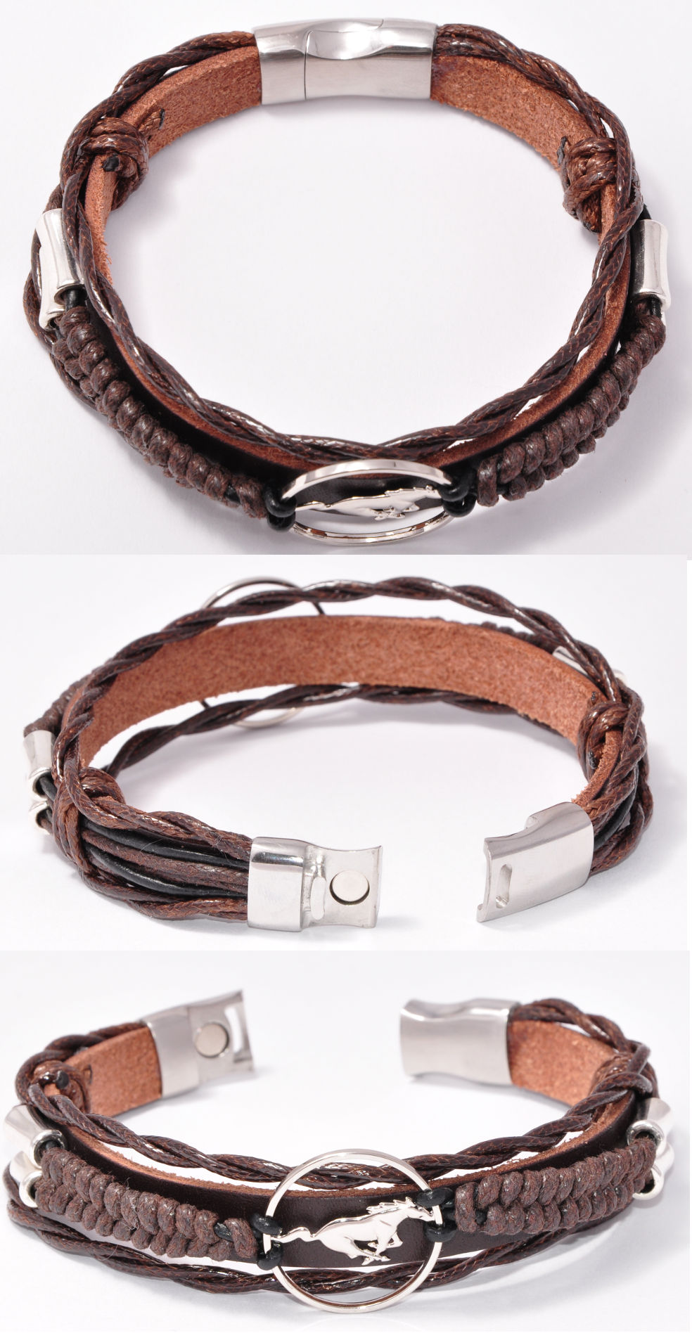 mustang, emblemat mustanga,bransoletka męska z emblematem mustanga,bransoletka z emblematem mustanga,bransoletka męska,biżuteria z emblematem mustanga,