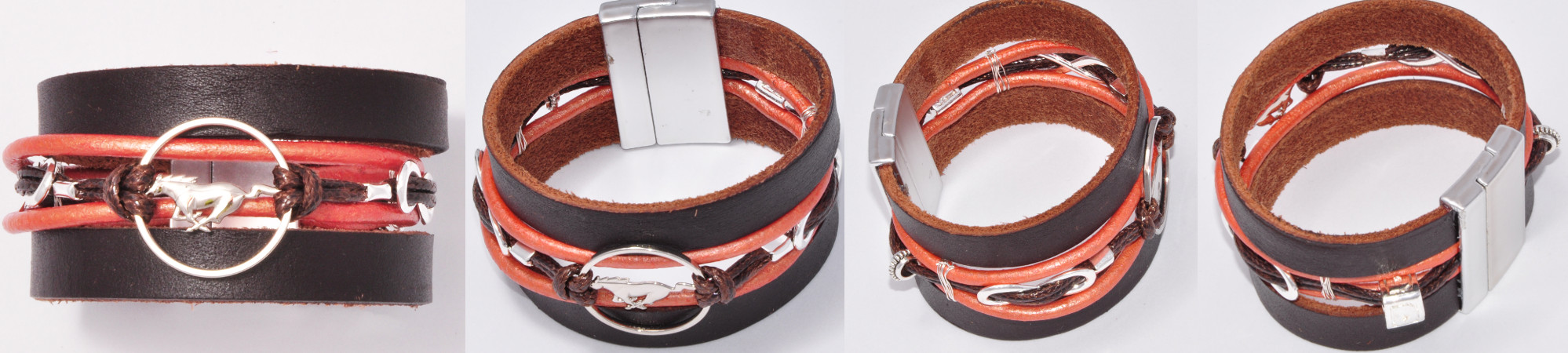 mustang,emblem,mustang bracelet,woman's mustang,jewelery for woman,