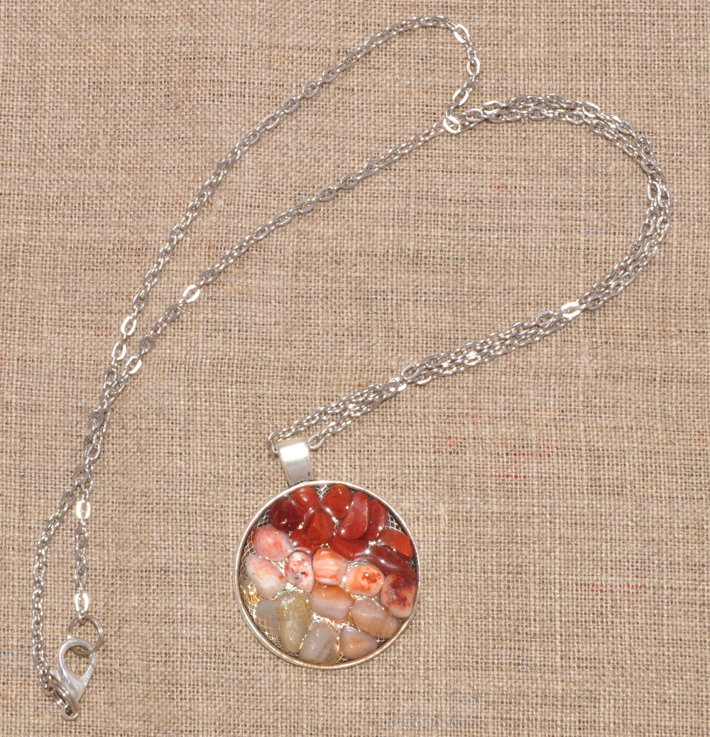 Volcano,Solfatara,Stones,Solfatara stones,pendant with stones,Stone pendant,silver chain,resin pendant,stone in resin,wisiorek z żywicy